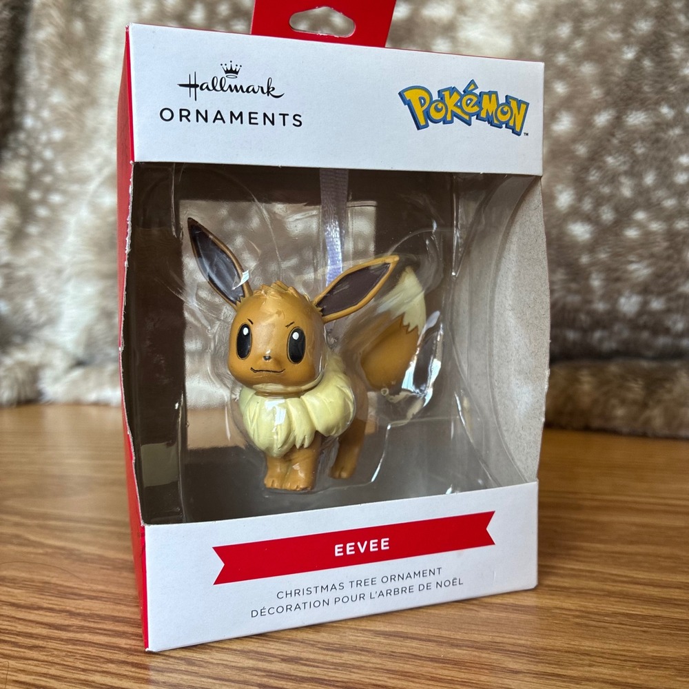 Hallmark Pokemon Christmas Ornament Eevee Christmas Tree Holiday